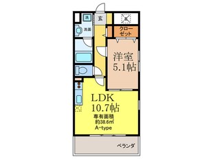 セリ－ゼウエストの物件間取画像